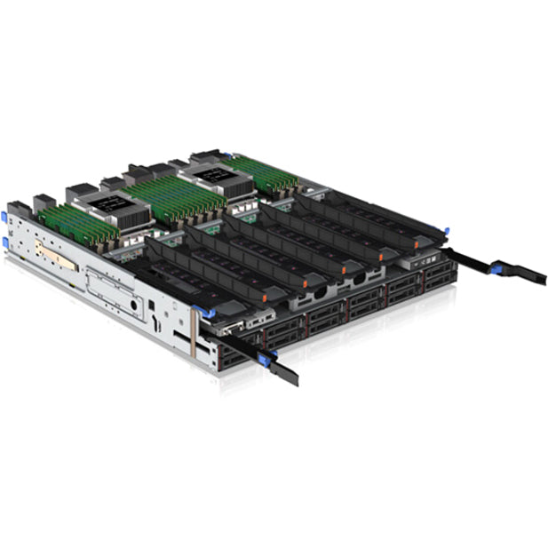 Lenovo ThinkSystem SR950 7X13A008NA 4U Rack Server - 4 x Intel Xeon Platinum 8176 2.10 GHz - 1.50 TB RAM - 12.32 TB SSD - (2 x 400GB, 3 x 3.84TB) SSD Configuration - 12Gb/s SAS, Serial ATA Controller