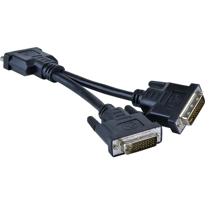 ViewSonic DVI Y Cable 0.18m, Black