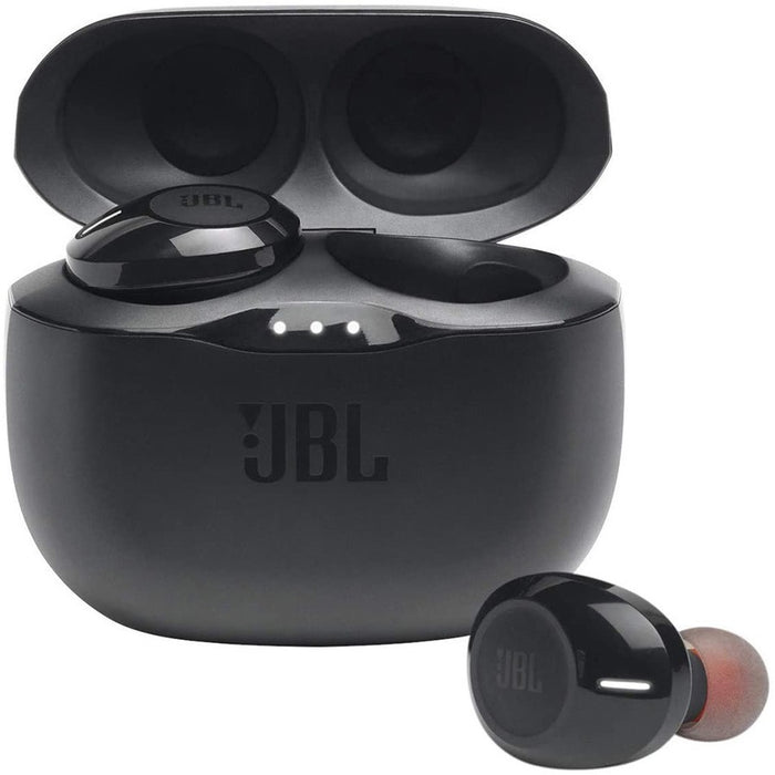 Refurbished JBL TUNE 125TWS True Wireless In-Ear Headphones - Black. 1 Year Warranty from eReplacements.