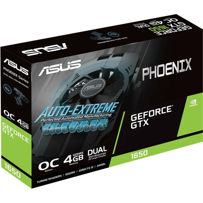 Asus NVIDIA GeForce GTX 1650 Graphic Card - 4 GB GDDR5