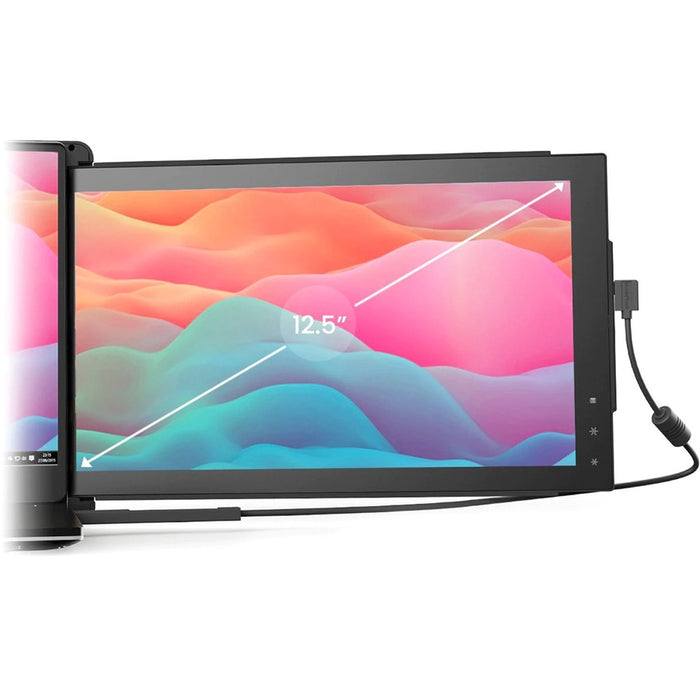 Mobile Pixels TRIO 12.5" Full HD LCD Monitor - 16:9 - Gunmetal Gray
