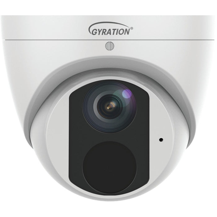 Gyration CYBERVIEW 410T-TAA 4 Megapixel Indoor/Outdoor HD Network Camera - Color - Turret - TAA Compliant
