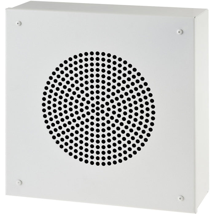 Quam SYSTEM 6VPS Indoor/Outdoor Surface Mount, Wall Mountable Speaker - 16 W RMS - White Powder Coat - TAA Compliant