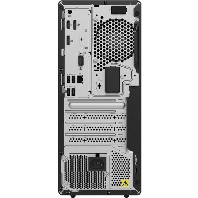 Lenovo ThinkCentre M80t Gen 3 11TE0016US Desktop Computer - Intel Core i9 12th Gen i9-12900 Hexadeca-core (16 Core) - 16 GB RAM DDR5 SDRAM - 512 GB NVMe M.2 PCI Express PCI Express NVMe 4.0 x4 SSD - Tower - Black