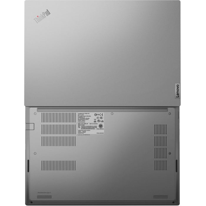 Lenovo ThinkPad E14 Gen 4 21EB001NUS 14" Notebook - Full HD - 1920 x 1080 - AMD Ryzen 5 5625U Hexa-core (6 Core) 2.30 GHz - 8 GB Total RAM - 8 GB On-board Memory - 256 GB SSD - Mineral Metallic