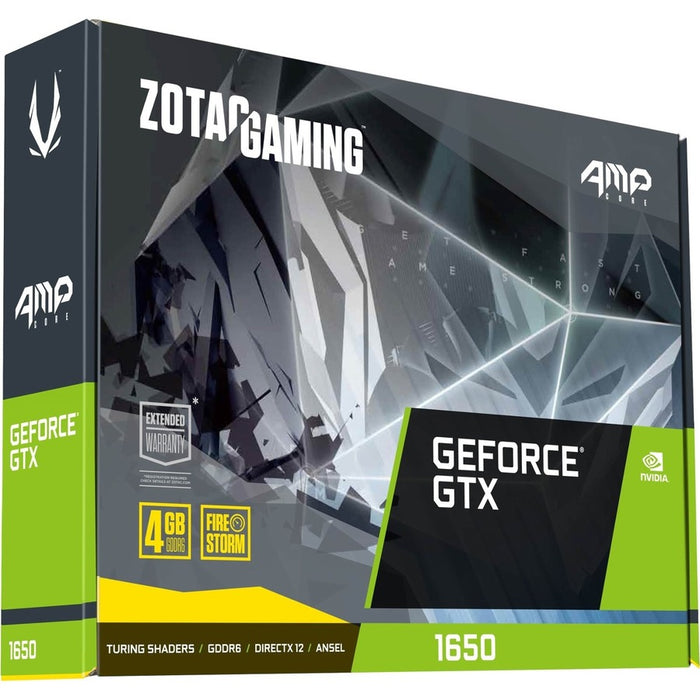 Zotac NVIDIA GeForce GTX 1650 Graphic Card - 4 GB GDDR6