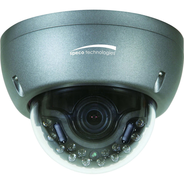 Speco Intense-IR HT5943T 3 Megapixel Surveillance Camera - Monochrome, Color - Dome