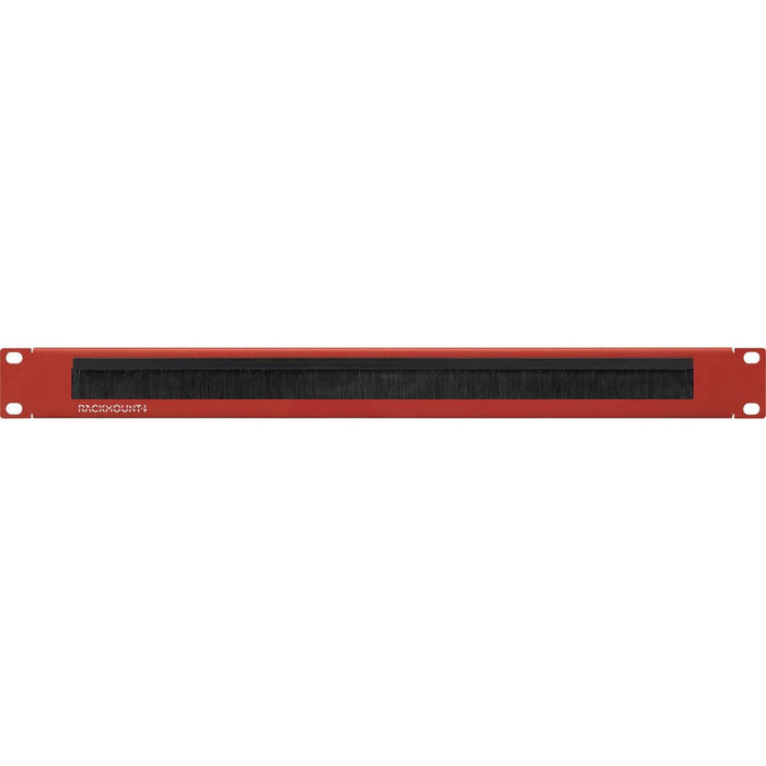 RACKMOUNT.IT 1U Brush Panel For Professional Cable Management