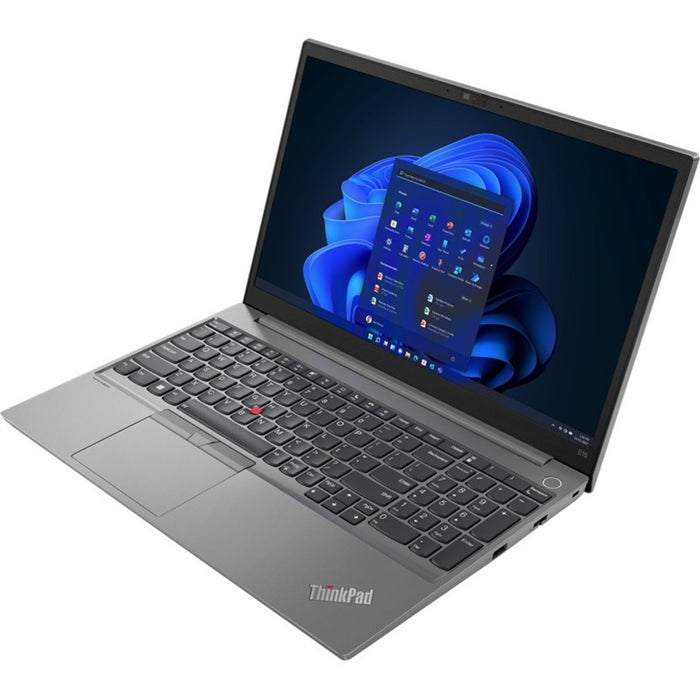 Lenovo ThinkPad E15 Gen 4 21E6007JUS 15.6" Notebook - Full HD - 1920 x 1080 - Intel Core i7 12th Gen i7-1255U Deca-core (10 Core) - 16 GB Total RAM - 8 GB On-board Memory - 256 GB SSD - Mineral Metallic