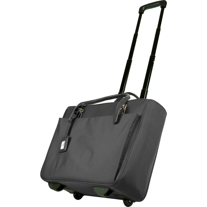 WIB Florence Carrying Case (Rolling Tote) for 17.3" Notebook - Black