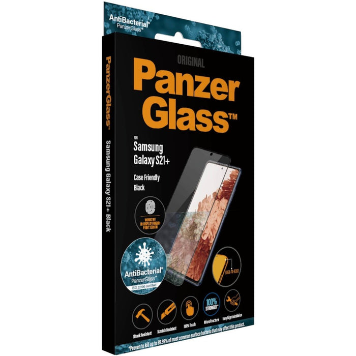 PanzerGlass Original Screen Protector Transparent, Black