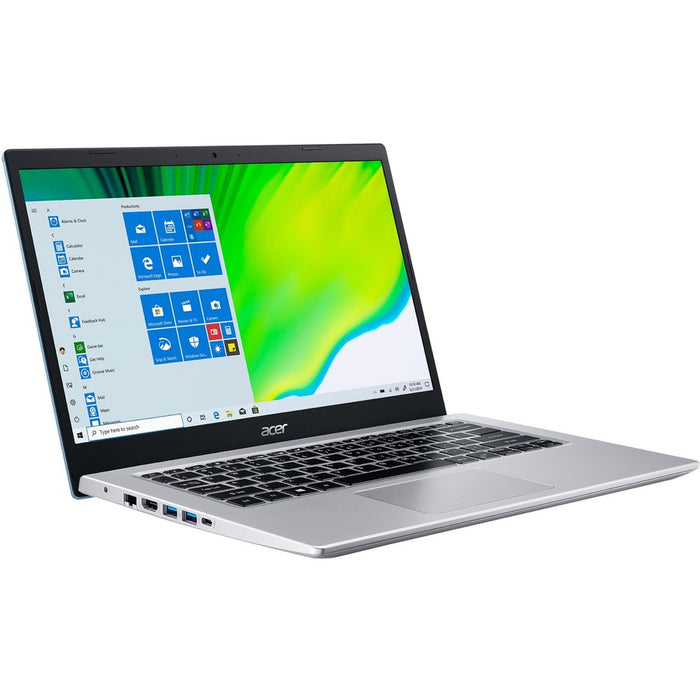 Acer Aspire 5 A514-54 A514-54-395V 14" Notebook - Full HD - 1920 x 1080 - Intel Core i3 11th Gen i3-1115G4 Dual-core (2 Core) 3 GHz - 8 GB Total RAM - 256 GB SSD - Blue