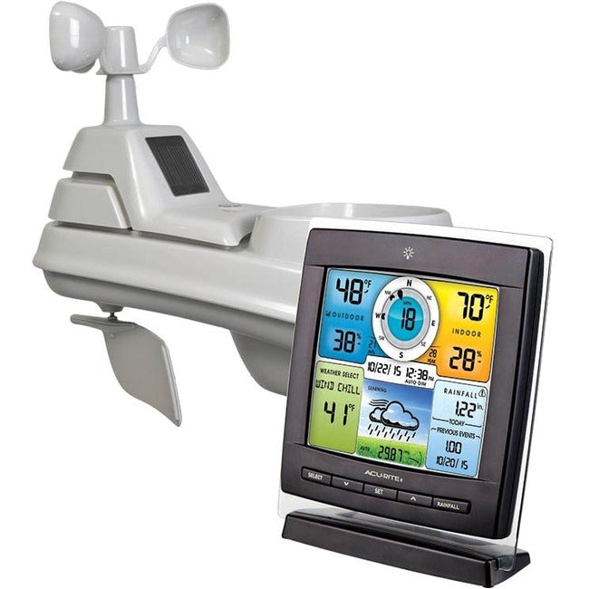 AcuRite Pro 5-in-1 Color Weather Station with Wind and Rain