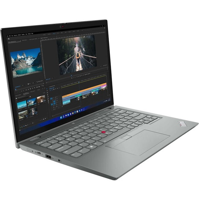 Lenovo ThinkPad L13 Yoga Gen 3 21B50037US 13.3" Touchscreen Convertible 2 in 1 Notebook - WUXGA - 1920 x 1200 - Intel Core i5 12th Gen i5-1235U Deca-core (10 Core) 3.30 GHz - 8 GB Total RAM - 256 GB SSD - Storm Gray