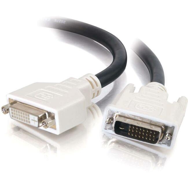 C2G 1m DVI-D M-F Dual Link Digital Video Extension Cable (3.2ft)