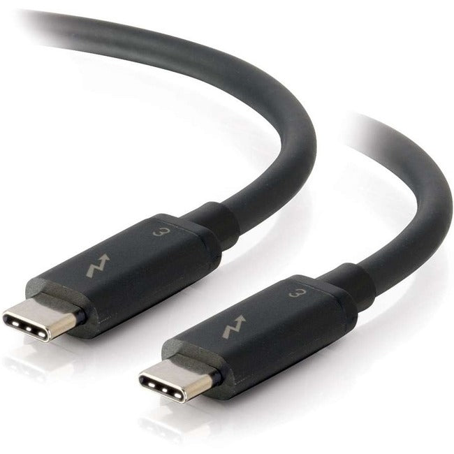 C2G 1.5ft USB C Cable - Thunderbolt 3 Cable - 40Gbps - M-M