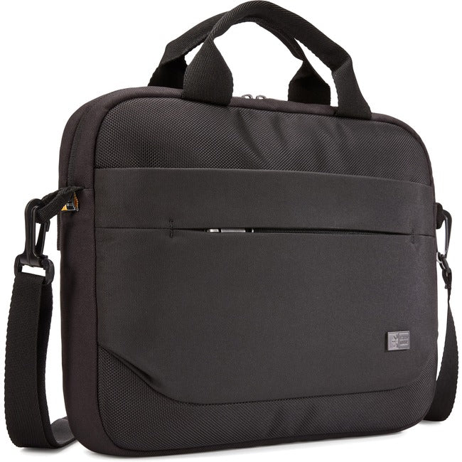 Case Logic Advantage Carrying Case (Attaché) for 10.1" to 11.6" Notebook, Tablet PC, Pen, Electronic Device, Cord - Black