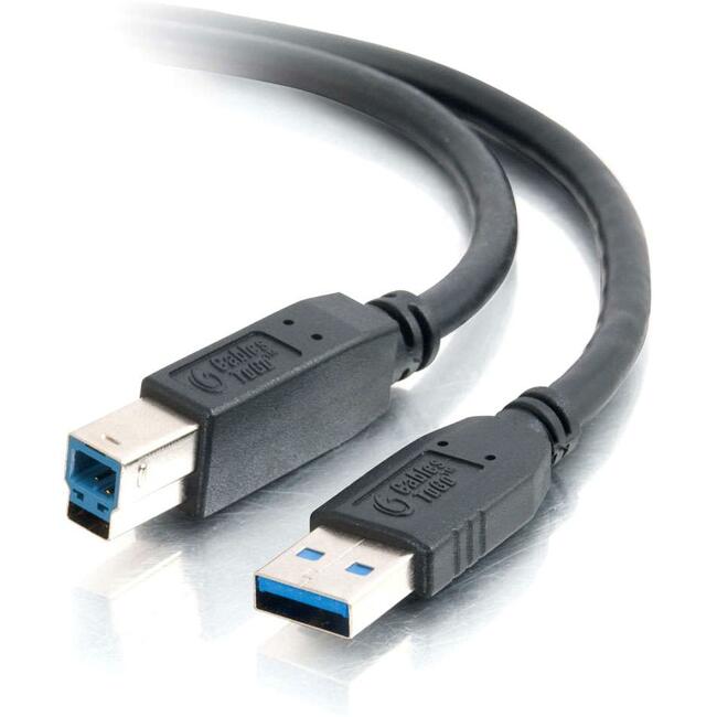 C2G 10ft USB 3.0 A to B SuperSpeed Cable - M-M