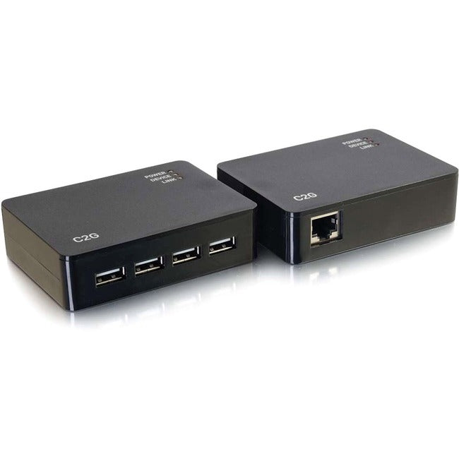 C2G 4 Port USB 2.0 Over Cat5-Cat6 Extender - USB Extension up to 150ft