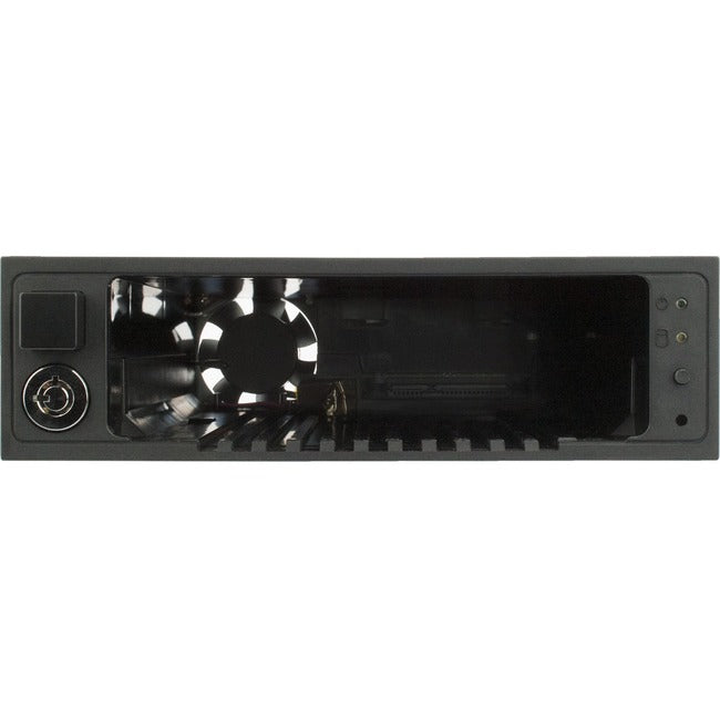CRU Data Express DX175 Drive Bay Adapter for 5.25" - Serial ATA-600, 6Gb-s SAS Host Interface Internal - Black
