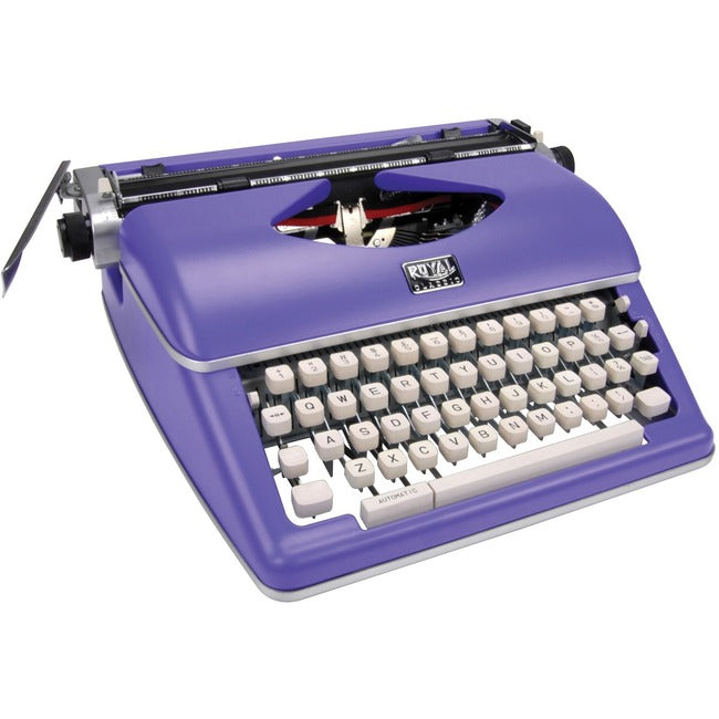 Royal Classic Manual Typewriter - Purple