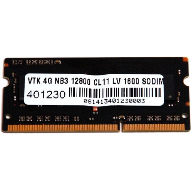 VisionTek 4GB DDR3L Low Voltage 1600 MHz (PC3-12800) CL11 SODIMM - Notebook