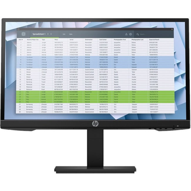 HP P22h G4 21.5" Full HD LCD Monitor - 16:9