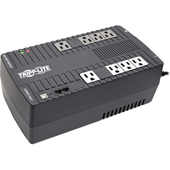 Tripp Lite UPS 700VA 350W Desktop Battery Back Up AVR Compact 120V USB RJ11 50-60Hz