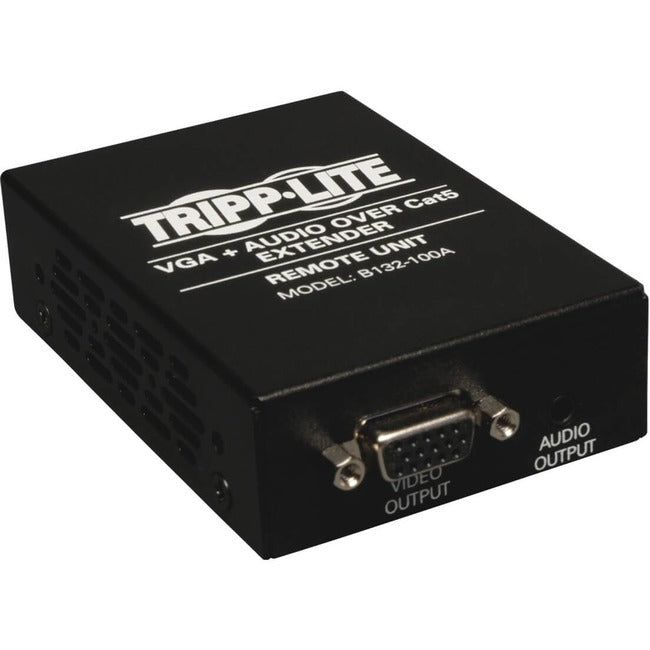 Tripp Lite VGA + Audio Over Cat5-Cat6 Remote Unit Video Extender - Splitter
