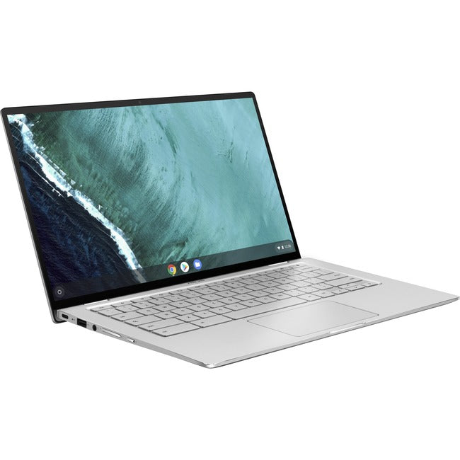 Asus Chromebook Flip C434 C434TA-GE588T 14" Touchscreen Convertible Chromebook - Full HD - 1920 x 1080 - Intel Core i5 8th Gen i5-8200Y Dual-core (2 Core) 1.30 GHz - 8 GB Total RAM - 128 GB Flash Memory - Spangle Silver