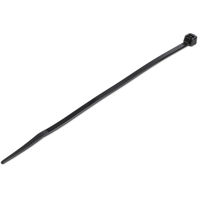 StarTech.com 6"(15cm) Cable Ties, 1-3-8"(39mm) Dia, 40lb(18kg) Tensile Strength, Nylon Self Locking Zip Ties, UL Listed, 1000 Pack, Black
