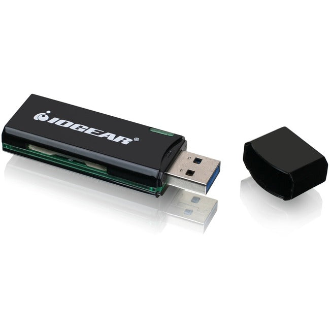 IOGEAR SuperSpeed USB 3.0 SD-Micro SD Card Reader - Writer