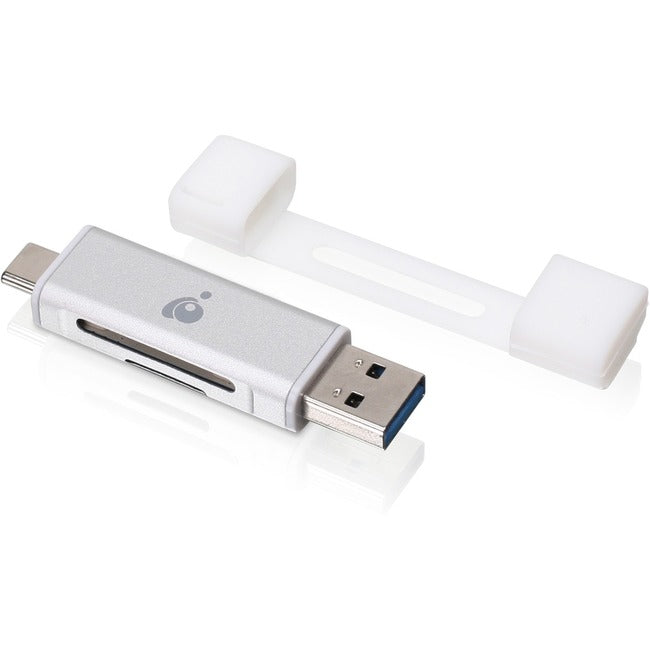 IOGEAR USB-C Duo Mobile Device Card Reader-Writer