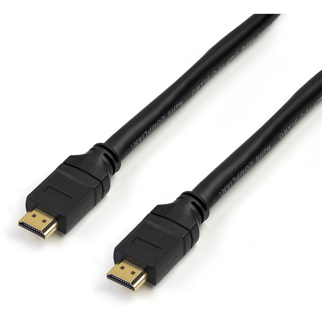 StarTech.com 35ft In Wall Plenum Rated HDMI Cable, 4K High Speed Long HDMI Cord w- Ethernet, 4K30Hz UHD, 10.2 Gbps, HDMI 1.4 Display Cable