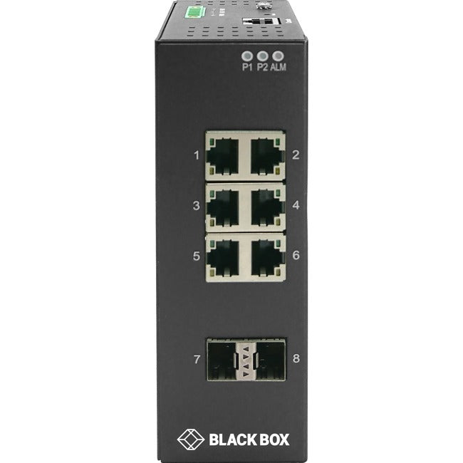 Black Box Industrial Gigabit Ethernet Managed L2+ Switch