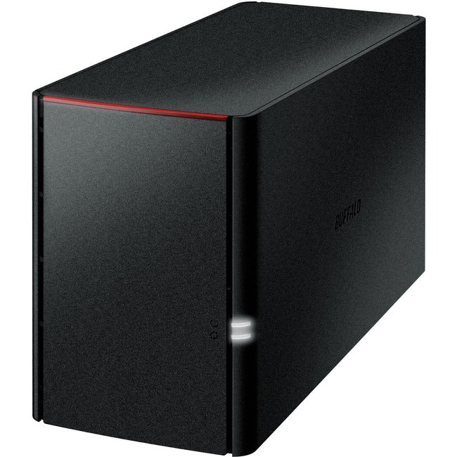 BUFFALO LinkStation 220 12TB NAS Home Office Private Cloud Data Storage with HDD Hard Drives Included-Computer Network Attached Storage-NAS Storage-Network Storage-Media Server