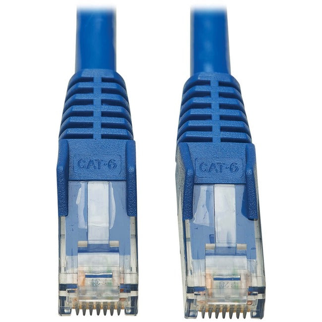 Tripp Lite Cat6 Snagless UTP Network Patch Cable (RJ45 M-M), Blue, 10 ft.