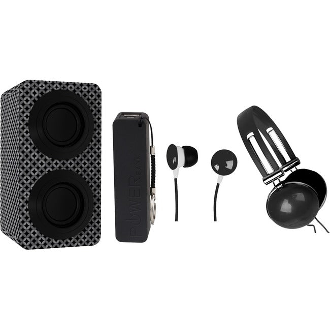 Naxa NAS-3061A Portable Bluetooth Speaker System - Black