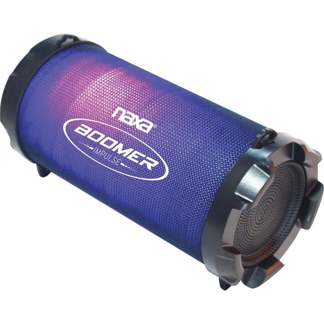 Naxa BOOMER IMPULSE FLASH NAS-3087 Portable Bluetooth Speaker System - Black
