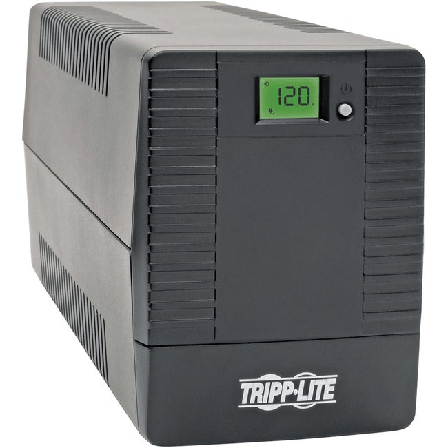 Tripp Lite 500VA 360W UPS Smart Tower Battery Back Up Desktop AVR LCD USB