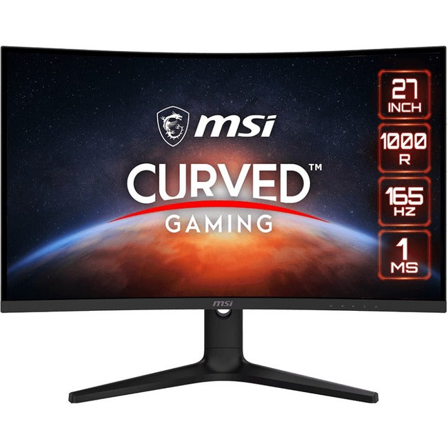MSI Optix G271C 27" Full HD Curved Screen WLED Gaming LCD Monitor - 16:9 - Black