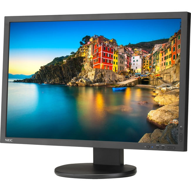 NEC Display Professional P243W-BK 24.1" WUXGA WLED LCD Monitor - 16:10 - Black