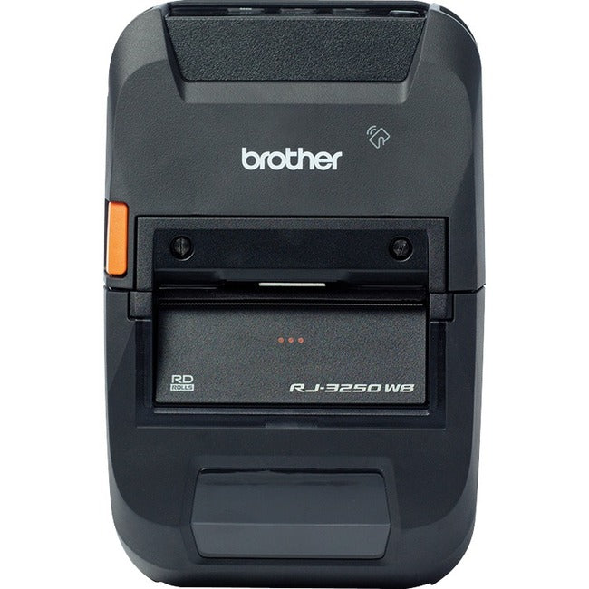 Brother RuggedJet RJ-3250WB-LCP Mobile Direct Thermal Printer - Monochrome - Portable - Label-Receipt Print - Ethernet - USB - Bluetooth