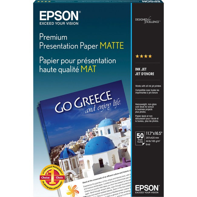 Epson Inkjet Presentation Paper - White