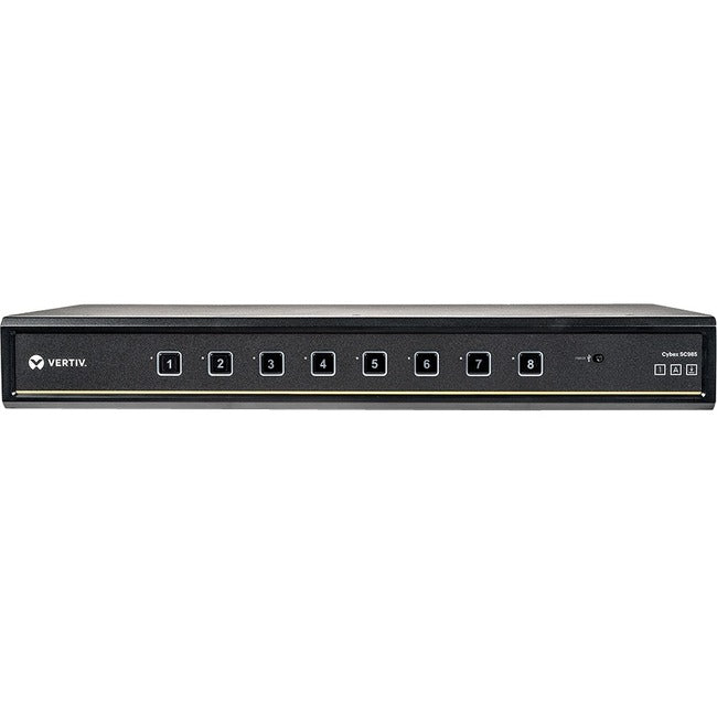 Vertiv Cybex SC900 Secure Desktop KVM | 8 Port Dual-Head | DVI-I DPP | TAA