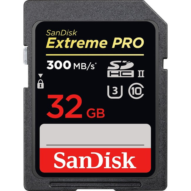 SanDisk Extreme Pro 32 GB Class 10-UHS-II (U3) SDHC