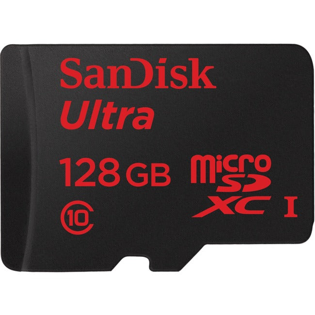 SanDisk Ultra 128 GB Class 10-UHS-I microSDHC