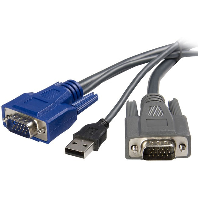 StarTech.com StarTech.com 2-in-1 - USB- VGA cable - 4 pin USB Type A, HD-15 (M) - HD-15 (M) - 6 ft