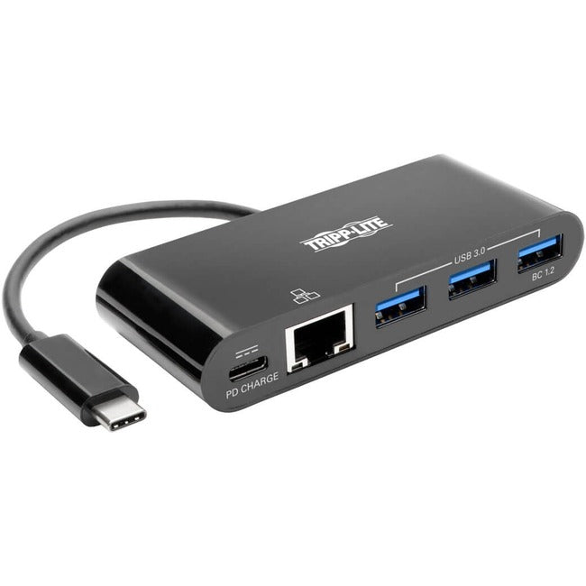 Tripp Lite USB C Docking Station w- USB Hub, Ethernet Adapter & PD Charging