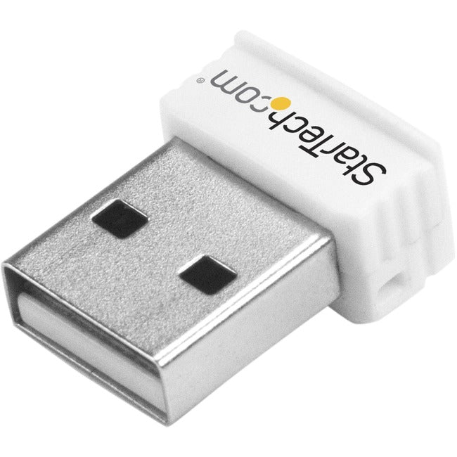 StarTech.com USB 150Mbps Mini Wireless N Network Adapter - 802.11n-g 1T1R USB WiFi Adapter - White